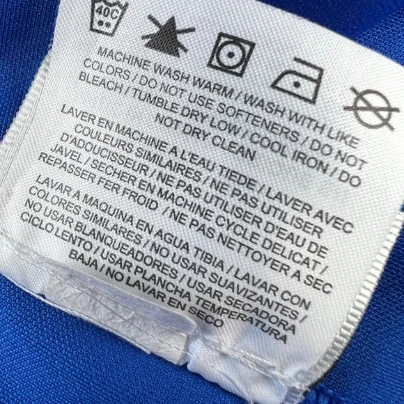 NIKE x DISNEY Golf Polo Tour Performance Men Large Blue Mickey Embroidered Shirt - Picture 8 of 16